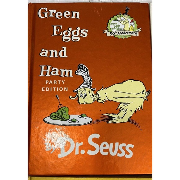 Lot of 4 Dr Seuss Books Green‎ Eggs & Ham Hop on Pop ABC VTG 60. 70’s - Picture 4 of 11